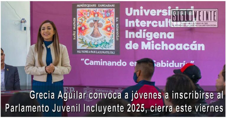 Grecia Aguilar convoca a jóvenes a inscribirse al Parlamento Juvenil Incluyente 2025, cierra este viernes