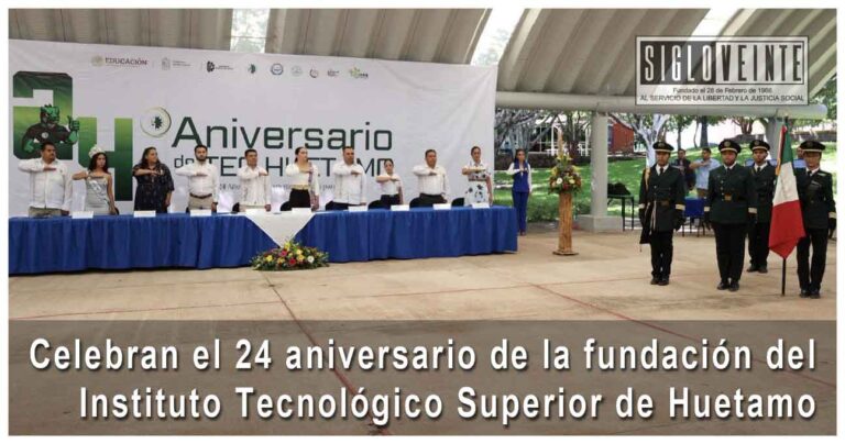 Celebran el 24 aniversario de la fundación del Instituto Tecnológico Superior de Huetamo