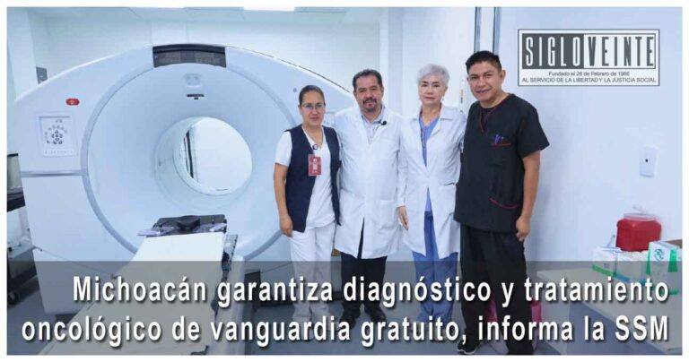 Michoacán garantiza diagnóstico y tratamiento oncológico de vanguardia gratuito, informa la SSM