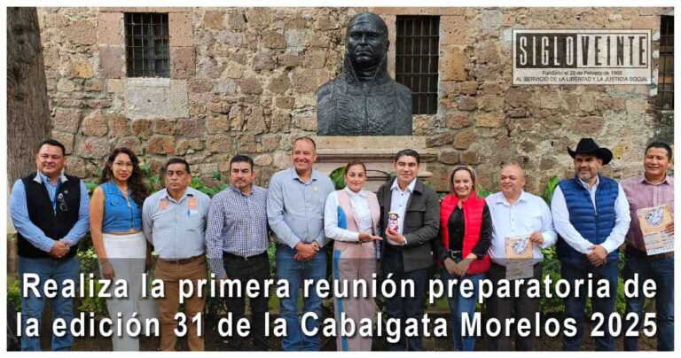 Realiza la primera reunión preparatoria de la edición 31 de la Cabalgata Morelos 2025
