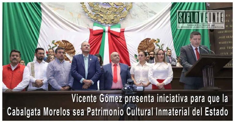 Junto a los alcaldes de Turicato, Acuitzio, Tacámbaro, Madero, Carácuaro, Nocupétaro e Indaparapeo, Vicente Gómez presenta iniciativa para que la Cabalgata Morelos sea Patrimonio Cultural Inmaterial del Estado