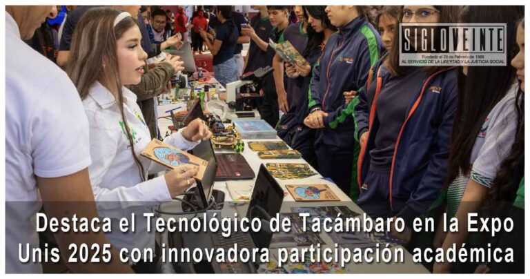 Destaca el Tecnológico de Tacámbaro en la Expo Unis 2025 con innovadora participación académica