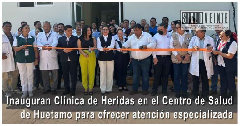 Inauguran Clínica de Heridas en el Centro de Salud de Huetamo para ofrecer atención especializada