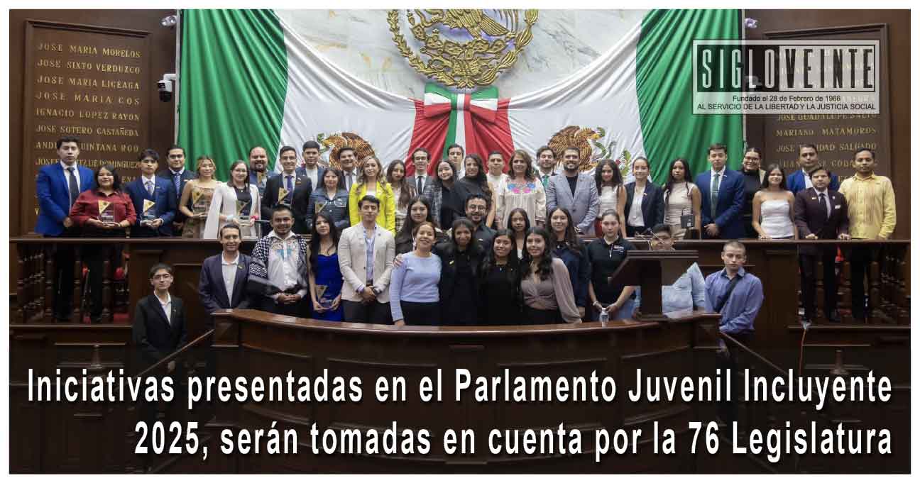 Iniciativas presentadas en el Parlamento Juvenil Incluyente 2025, serán ...