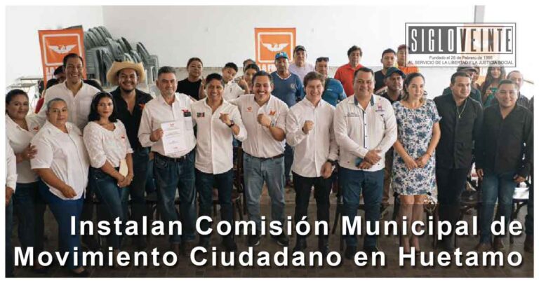 Instalan Comisión Municipal de Movimiento Ciudadano en Huetamo