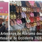 Artesanos de Huetamo destacan en el Tianguis Artesanal de Occidente 2025 en Zamora