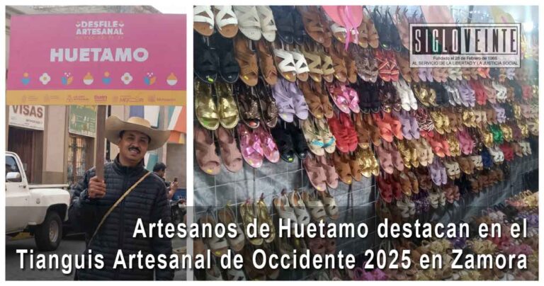 Artesanos de Huetamo destacan en el Tianguis Artesanal de Occidente 2025 en Zamora