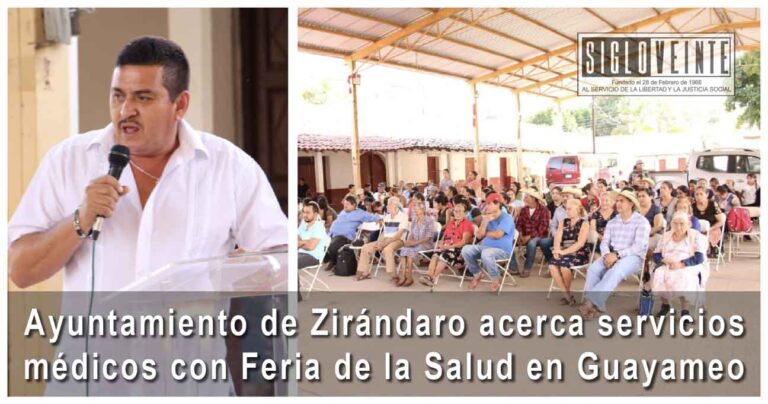 Ayuntamiento de Zirándaro acerca servicios médicos con Feria de la Salud en Guayameo
