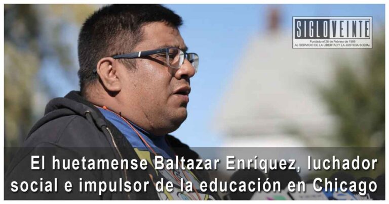 El huetamense Baltazar Enríquez, luchador social e impulsor de la educación en Chicago