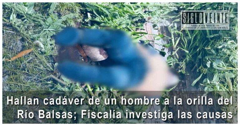 Hallan cadáver de un hombre a la orilla del Río Balsas; Fiscalía investiga las causas