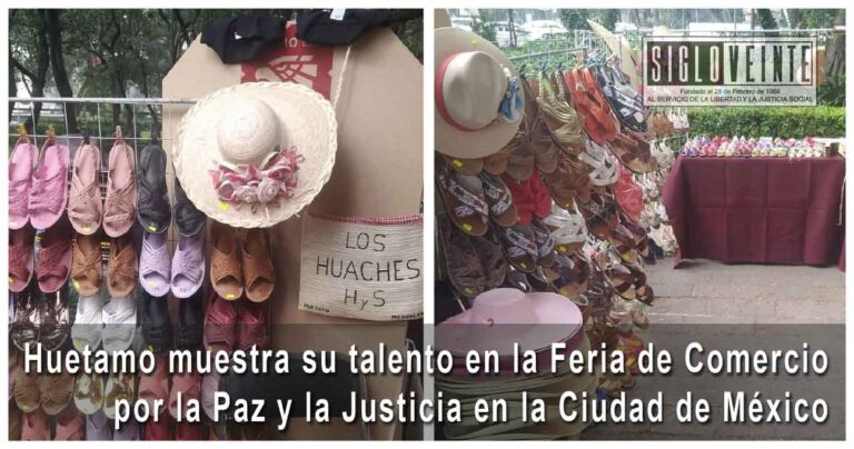 Huetamo muestra su talento en la Feria de Comercio por la Paz y la Justicia en la Ciudad de México