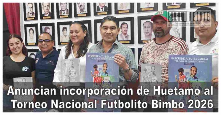 Anuncian incorporación de Huetamo al Torneo Nacional Futbolito Bimbo 2026
