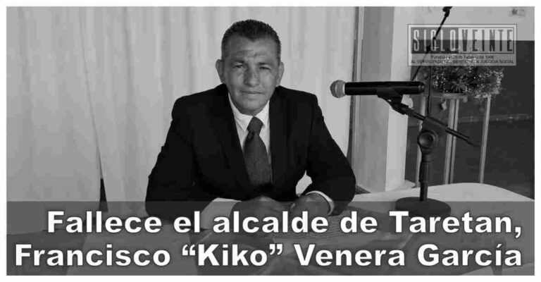 Fallece el alcalde de Taretan, Francisco “Kiko” Venera García