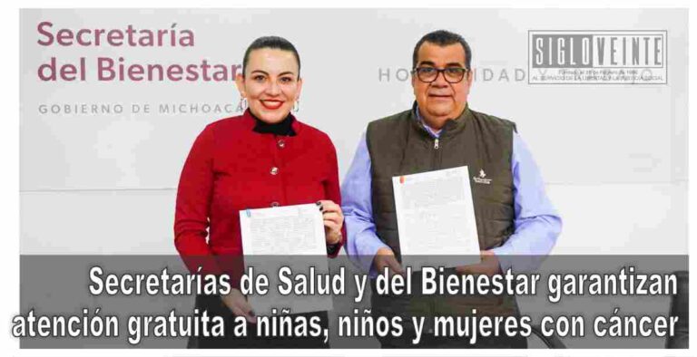Secretarías de Salud y del Bienestar garantizan atención gratuita a niñas, niños y mujeres con cáncer