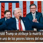 Donald Trump se atribuye la muerte de ‘El Mencho’; «Acabamos con uno de los peores líderes del narco», presumió