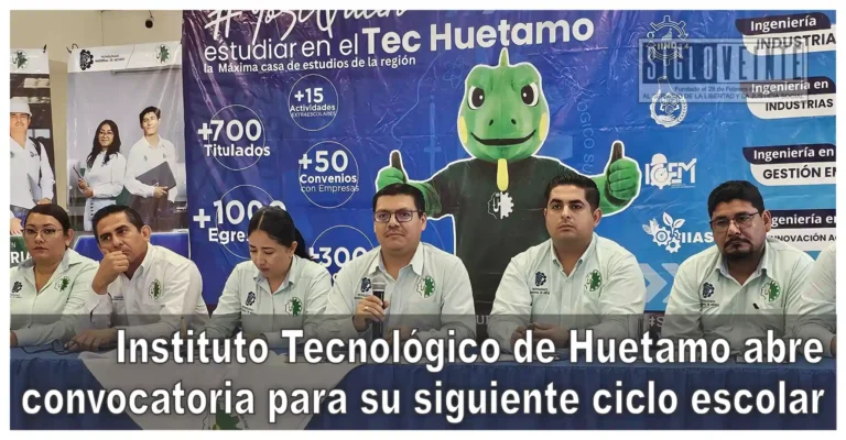 Instituto Tecnológico de Huetamo abre convocatoria para su siguiente ciclo escolar