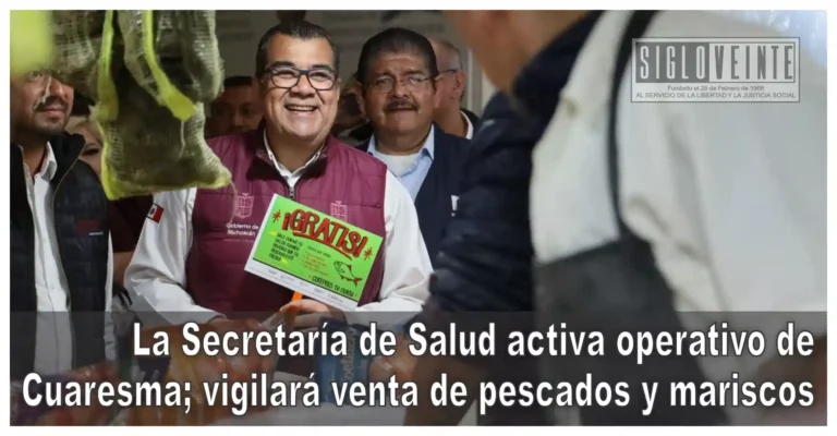 La Secretaría de Salud activa operativo de Cuaresma; vigilará venta de pescados y mariscos