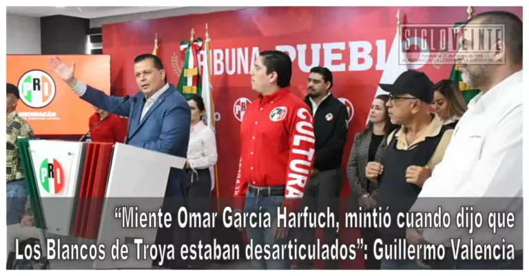 “Miente Omar García Harfuch, mintió cuando dijo que Los Blancos de Troya estaban desarticulados”: Guillermo Valencia