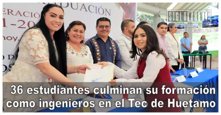 36 estudiantes culminan su formación como ingenieros en el Tec de Huetamo
