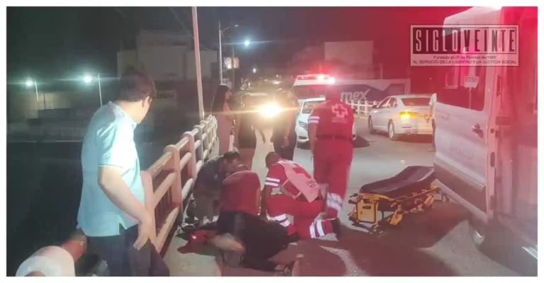 Adolescente resulta gravemente herido tras derrape de motocicleta en Huetamo