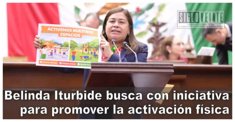 Belinda Iturbide busca con iniciativa promover la activación física