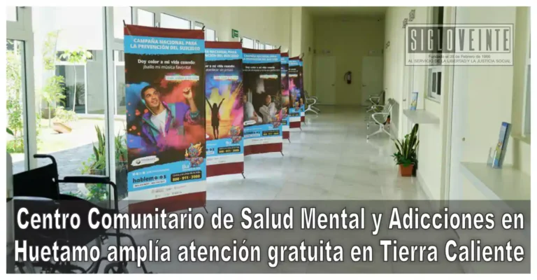 Centro Comunitario de Salud Mental y Adicciones en Huetamo amplía atención gratuita en Tierra Caliente