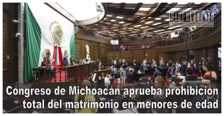 Se acabó el matrimonio infantil, ningún menor de edad podrá casarse en Michoacán aprueba la 76 Legislatura del Congreso del Estado