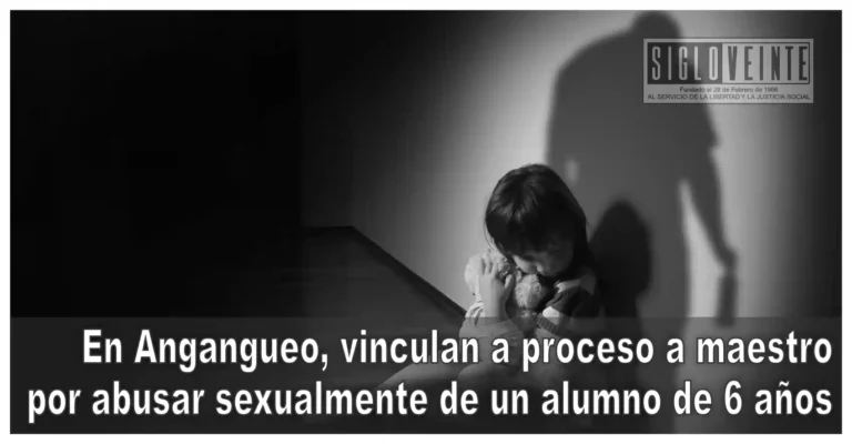En Angangueo, vinculan a proceso a maestro por abusar sexualmente de un alumno de 6 años