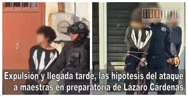 Expulsión y llegada tarde, las hipótesis del ataque a maestras en preparatoria de Lázaro Cárdenas