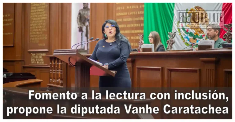 Fomento a la lectura con inclusión, propone la diputada Vanhe Caratachea
