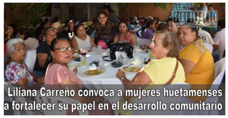 Liliana Carreño convoca a mujeres huetamenses a fortalecer su papel en el desarrollo comunitario