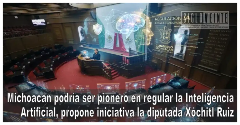 Michoacán podría ser pionero en regular la Inteligencia Artificial, propone iniciativa la diputada Xóchitl Ruiz