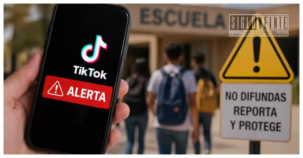 Alerta por nuevo “trend” en TikTok sobre supuestos tiroteos en escuelas