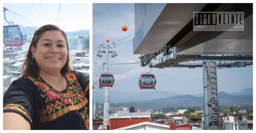 Aplaude Belinda Iturbide puesta en marcha del teleférico de Uruapan