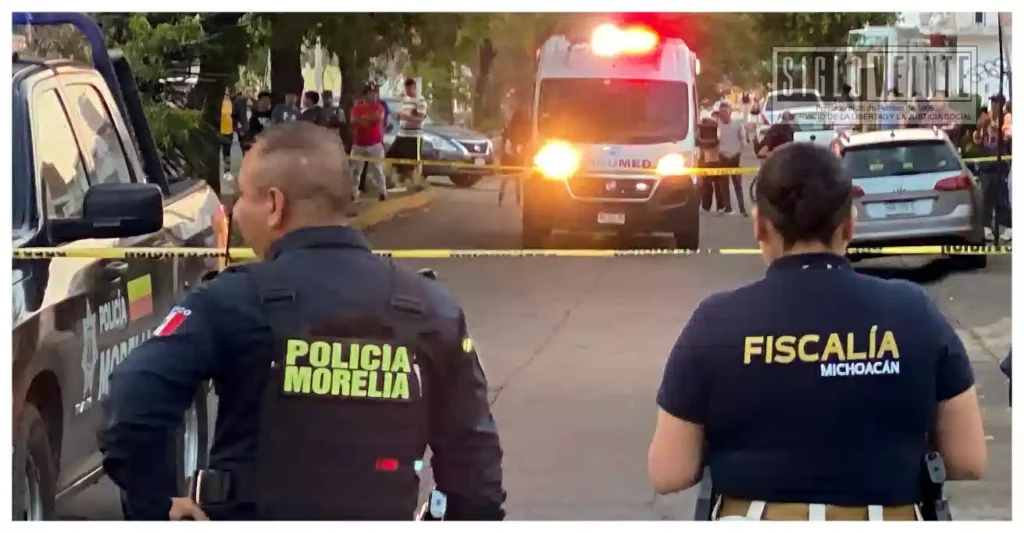 Ataques armados simultáneos dejan un muerto y dos heridos en Villas del Pedregal, Morelia