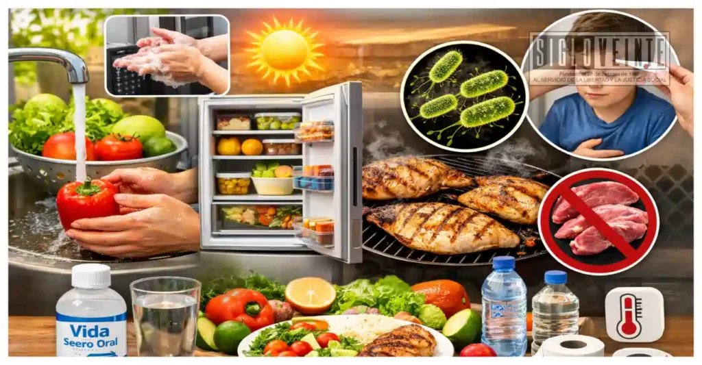 Autoridades emiten recomendaciones para prevenir enfermedades diarreicas por calor