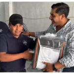 Entrega Fernando Ocampo equipo táctico y uniformes a corporaciones de seguridad en Tuzantla