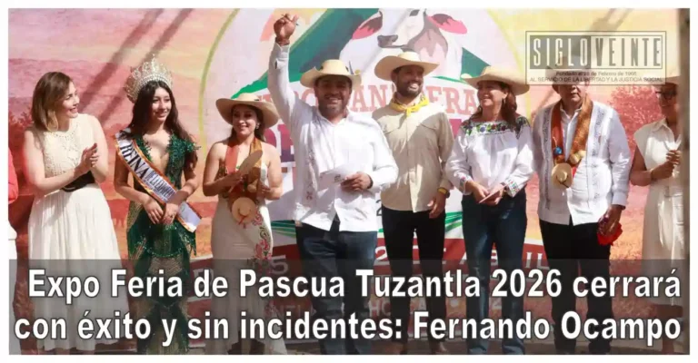 Expo Feria de Pascua Tuzantla 2026 cerrará con éxito y sin incidentes: Fernando Ocampo
