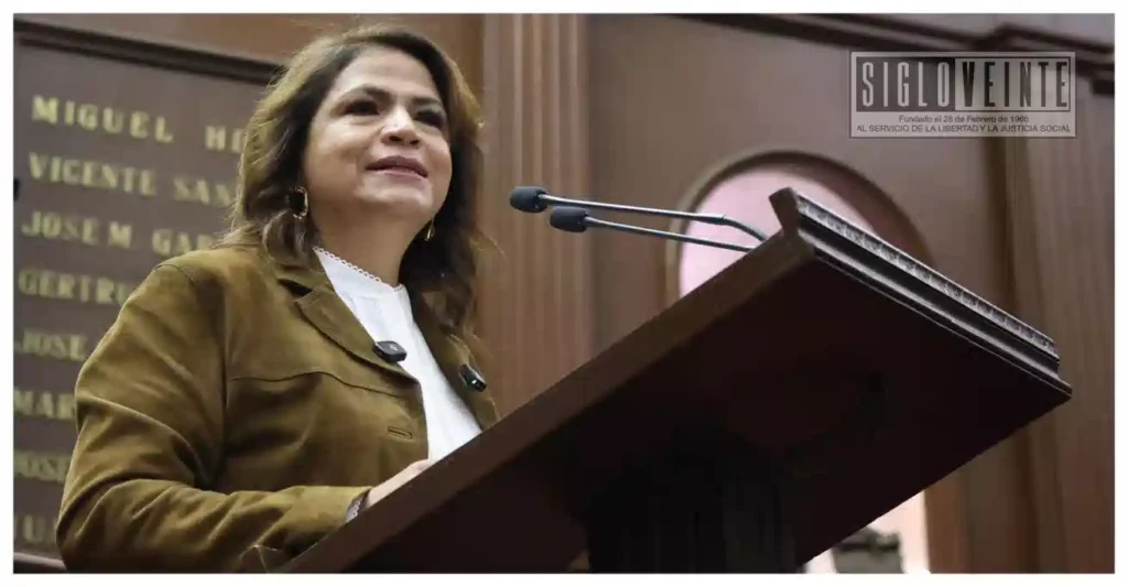 Fabiola Alanís respalda aprobación de reforma constitucional contra el feminicidio que se logró en el Congreso de Michoacán