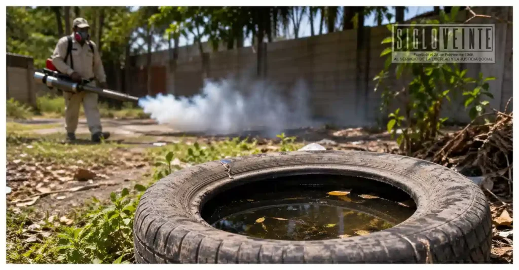 Fumigar no detiene el dengue: los criaderos en el agua permite que miles de larvas sobrevivan