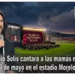 Marco Antonio Solís cantará a las mamás michoacanas el 9 de mayo en el estadio Morelos de Morelia