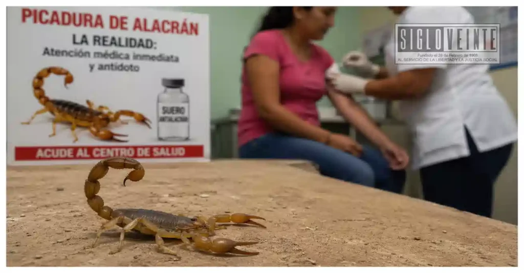 Picadura de alacrán: mitos persisten en Tierra Caliente; atención médica inmediata, la única medida eficaz