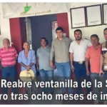 Reabre ventanilla de la SADER en Nocupétaro tras ocho meses de inactividad