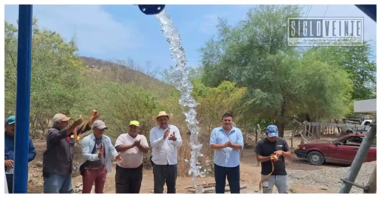 Rehabilita Ayuntamiento de Zirándaro sistema de agua potable en La Tasajera, informa alcalde