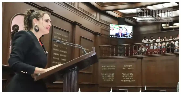 Sandra Arreola presenta iniciativa para garantizar intérpretes de Lengua de Señas en los Servicios de Salud de Michoacán