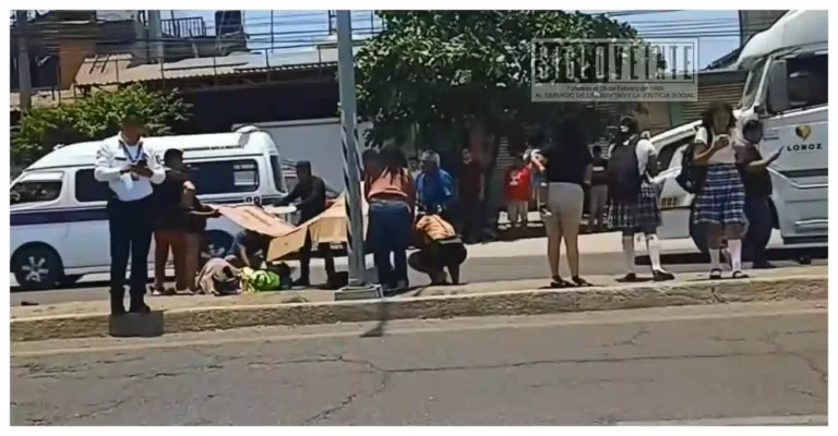 Adolescente muere tras ser atropellada por motociclista en Lázaro Cárdenas