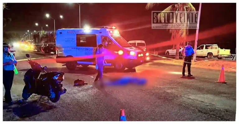 Adolescente muere y otra resulta herida al ser atropelladas por tráiler en Lázaro Cárdenas