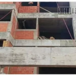 Albañil resulta herido tras caer de un edificio en construcción al sur de Morelia