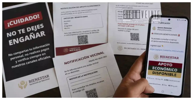 Alertan sobre circulación de documentos falsos atribuidos a la Secretaría del Bienestar