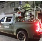 Ataque armado de un grupo delincuencial contra policías en Apatzingán deja dos agentes heridos